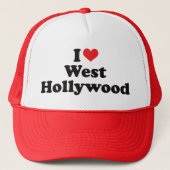 I Heart West Hollywood Trucker Pet (Voorkant)