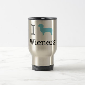 I Heart Wieners Reisbeker