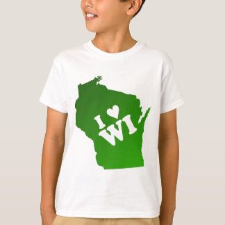 I Heart Wisconsin T-shirt