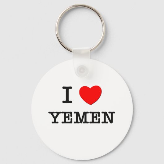 I HEART YEMEN SLEUTELHANGER (Voorkant)