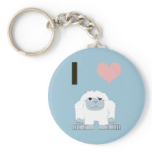 I Heart Yeti Cute Cartoon Snow Monster