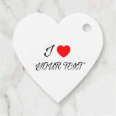 I heart your text bedankjes labels (Achterkant)