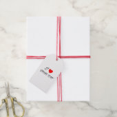 I heart your text cadeaulabel (Met Touw)
