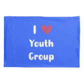 I Heart Youth Group Kussensloop (Achterkant)