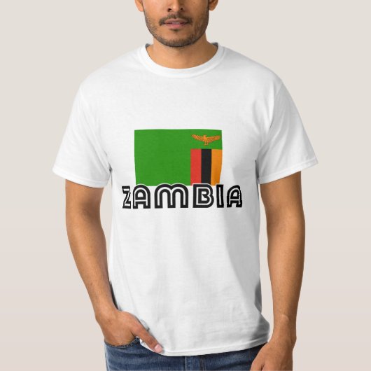 I HEART ZAMBIA T-SHIRT (Voorkant)
