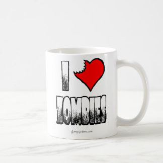 I Heart Zombies Coffee Mok