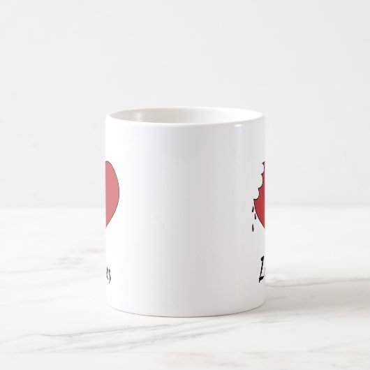 I Heart Zombies Mok (Center)