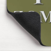 I Heart Zombies Mousepad 002 Muismat (Hoek)
