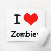 I Heart Zombies Muismat (Met muis)
