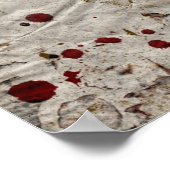 I Heart Zombies Poster (Hoek)