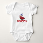 I HEART ZOMBIES ROMPER (Voorkant)