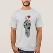 I Heart Zombies T-shirt (Voorkant)
