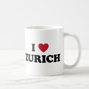 I Heart Zurich Zwitserland Koffiemok