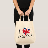 I Heartflag Engeland bk gtcnt Tote Bag (Voorkant (product))