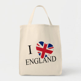 I Heartflag Engeland bk gtcnt Tote Bag