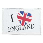 I Heartflag Engeland bk pcnt Kussensloop (Achterkant)