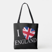 I Heartflag Engeland op stcNT Tote Bag (Achterkant)