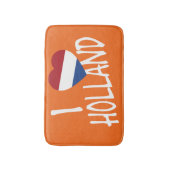 I Heartflag Holland aan of bmcnt Badmat (Voorkant Verticaal)