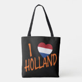 I Heartflag Holland of op bk stunt Tote Bag (Achterkant)