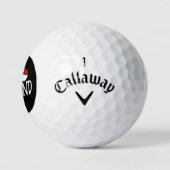 I Heartflag Holland wt op bk cwb gbcnt Golfballen (Logo)