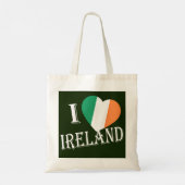 I Heartflag Ierland bij btcnt Tote Bag (Achterkant)