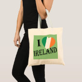 I Heartflag Ierland bk btcnt Tote Bag (Voorkant (product))