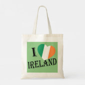 I Heartflag Ierland bk btcnt Tote Bag (Achterkant)