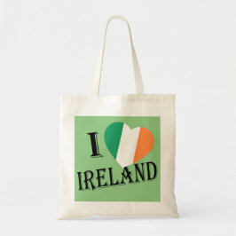 I Heartflag Ierland bk btcnt Tote Bag