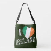 I Heartflag Ierland op cbbcnt Crossbody Tas (Achterkant)