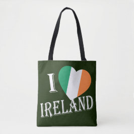 I Heartflag Ierland op stcNT Tote Bag