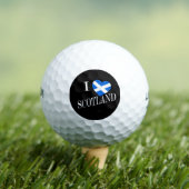 I Heartflag Schotland wu gbcnt Golfballen (Insitu Shirt)