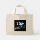 I Heartflag Scotland wt ttcn Mini Tote Bag (Achterkant)