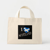 I Heartflag Scotland wt ttcn Mini Tote Bag (Voorkant)
