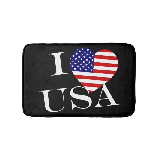 I Heartflag USA bij bmcnt Badmat (Voorkant)