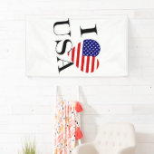 I Heartflag USA bk (v) bnrcnt Spandoek (Insitu)