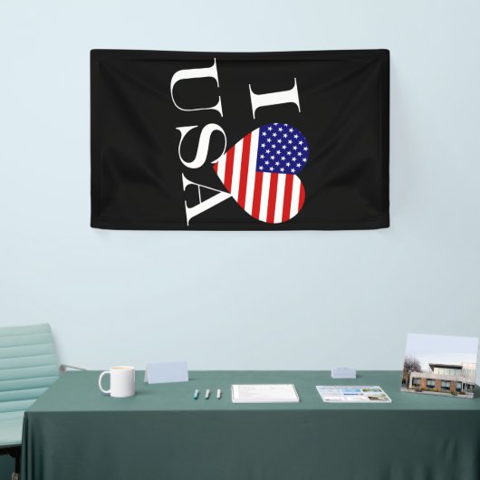 I Heartflag Verenigde Staten at (v) bnrcnt Spandoek (Beurs)