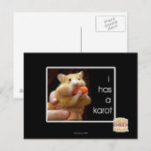 I heeft een karot briefkaart (Voorkant / Achterkant)