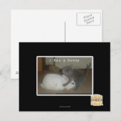 I heeft een konijntje briefkaart (Voorkant / Achterkant)