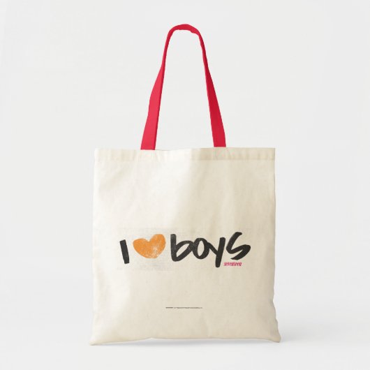 I het Sinaasappel van de Jongens van het Hart Tote Bag (Voorkant)
