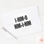 I - HIJ = 0 Sticker (Envelop)