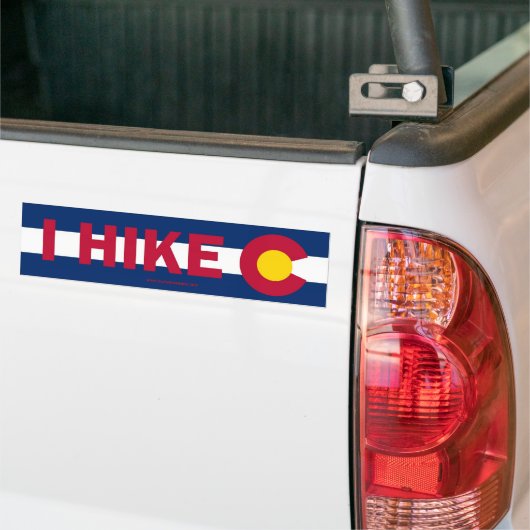 I Hike Colorado Bumpersticker (Op Truck)