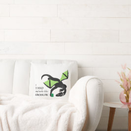 I hoard my books like treasue kussen