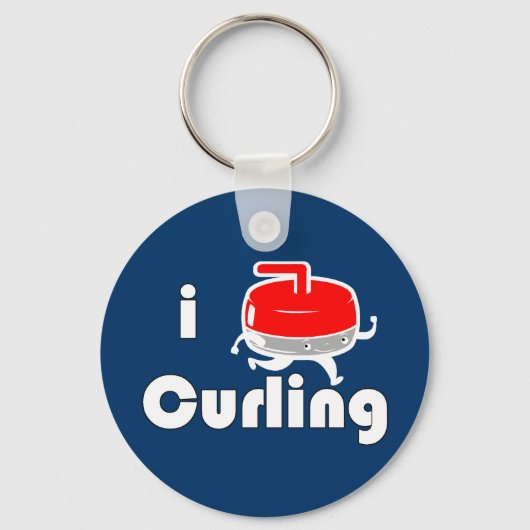[ I HOEFT VAN CURLING]  Ontwerp door SKO Sleutelhanger (Voorkant)