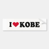 I HOEFT VAN KOBE BUMPERSTICKER (Voorkant)