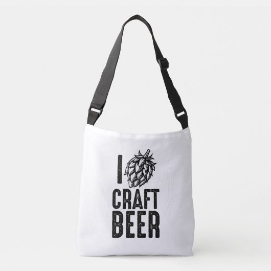 I Hop Craft Beer Crossbody Tas (Voorkant)