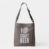 I Hop Craft Beer Crossbody Tas (Achterkant)