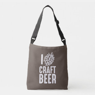 I Hop Craft Beer Crossbody Tas