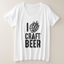 I Hop Craft Beer Grote Maat T-shirt