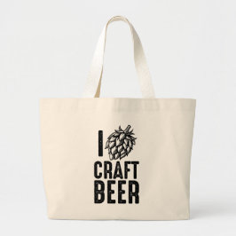 I Hop Craft Beer Grote Tote Bag