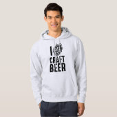 I Hop Craft Beer Hoodie (Voorkant volledig)